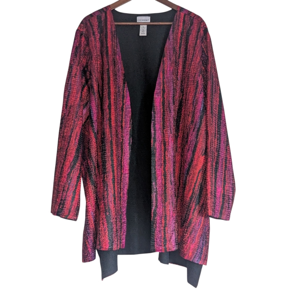 Catherines Plus Size 3X Cardigan Top Whimsigoth Witchy Vampire Maximalism